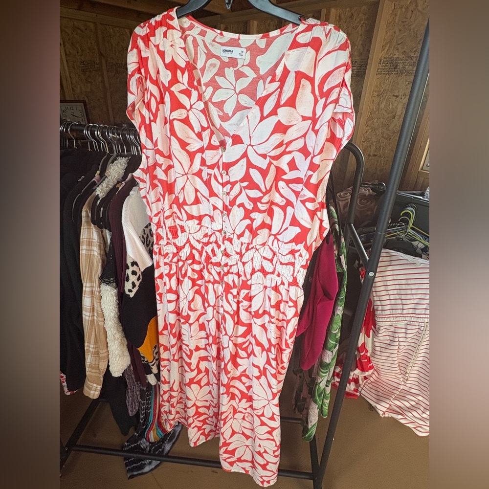 Sonoma floral dress
